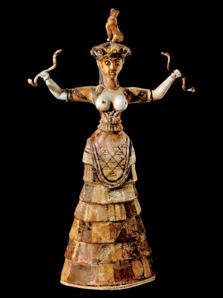 Богиня Плодородия. Крит 1600 г. до н.э.