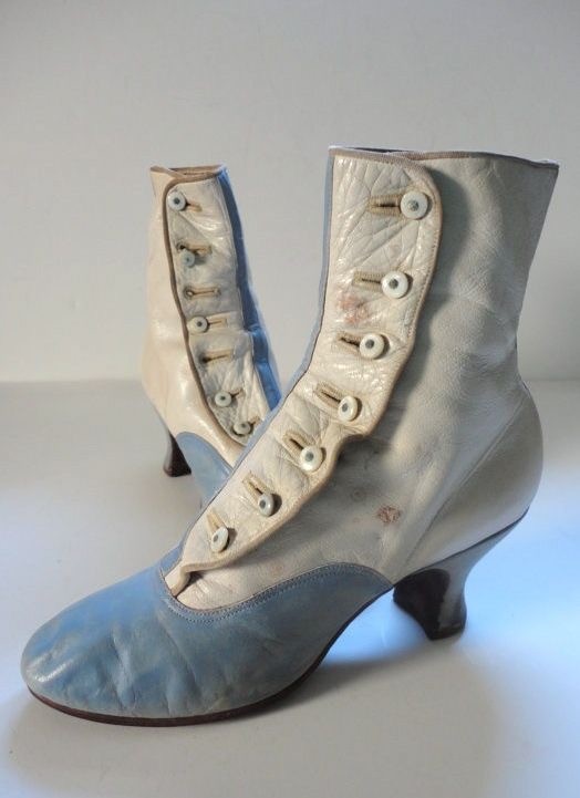 Женская обувь конца XIX века